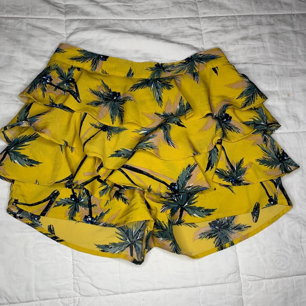 Palm tree skort